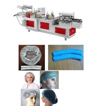 Máy sản xuất mũ trùm đầu y tế