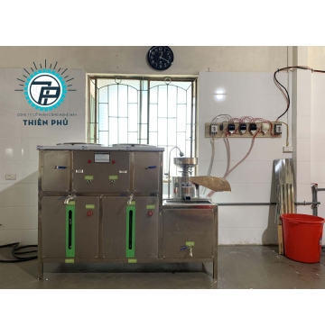 Dây chuyền sản xuất đậu 100kg/h